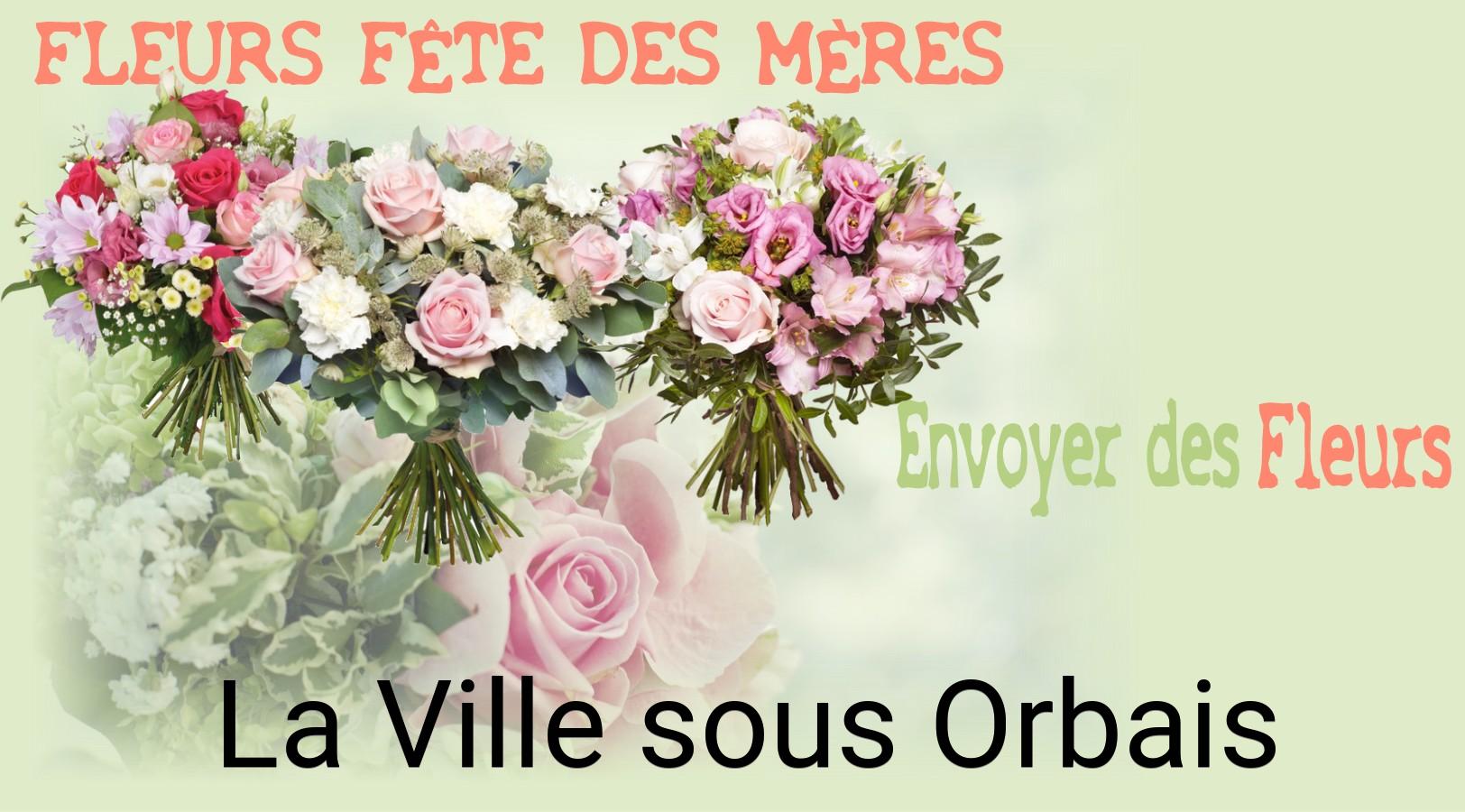 Bouquet de Fête des Mères livré à La Ville-sous-Orbais
